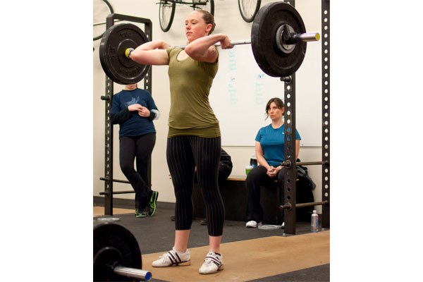 strength training power clean