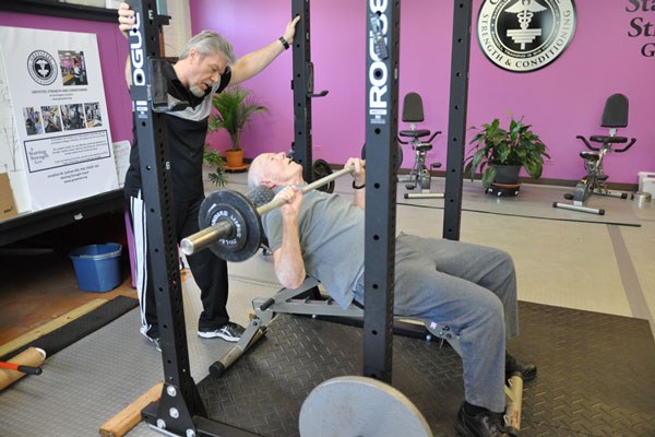 modified incline bench press