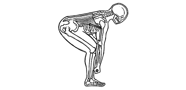 105 degree back angle configuration