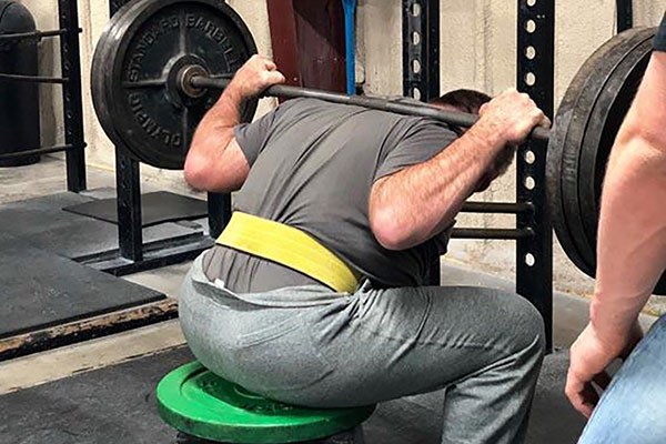 high box squat