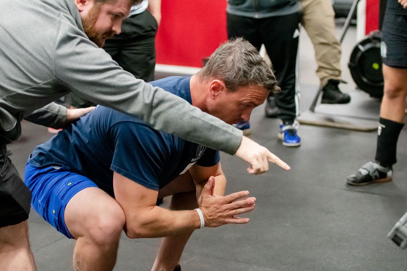 brent carter coaches a squat