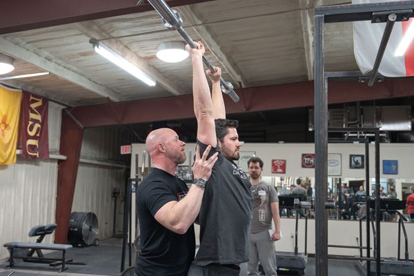 darin deaton coaches the press lockout