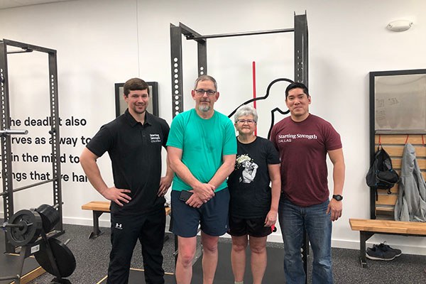 starting strength plano members drop in to train in columbus