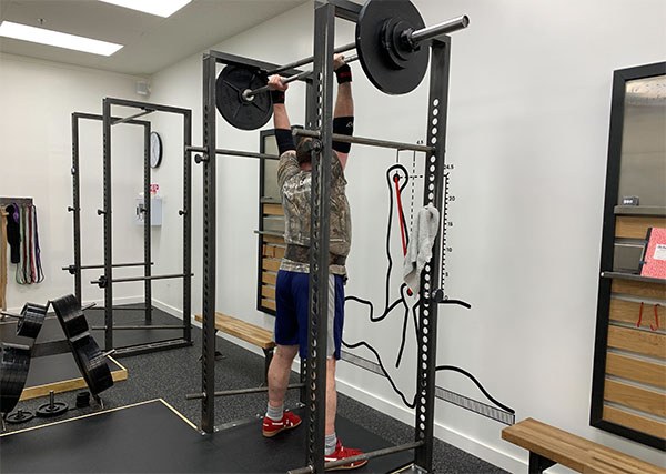dan sweet pin presses 180 for a set of five
