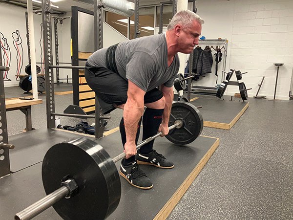 jeff pulling 395 for 5