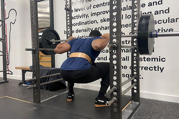 marcus sets a pr of 315 for a triple at starting strength columbus