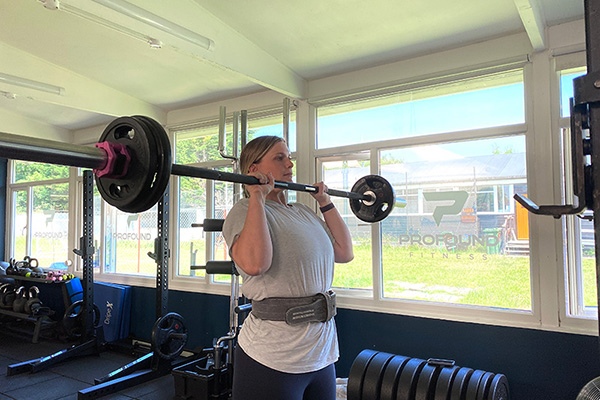 kristen presses in the uk with coach byron johnston
