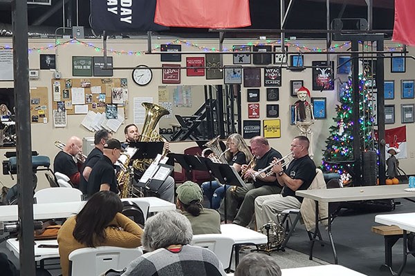 the anarene transit authority gig at the wfac christmas party 2023