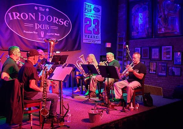anarene transit authority playing at the iron horse pub