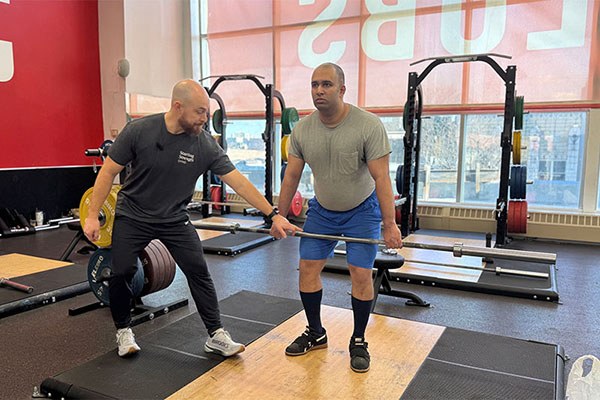 chris palladino teaches the jump position of the power clean