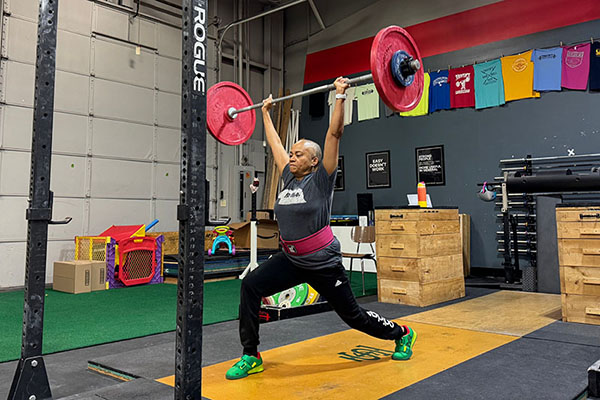 luz racks a split jerk