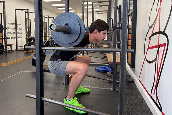 matt at the bottom of a squat