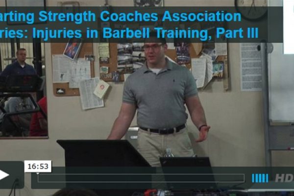 injuries barbell training