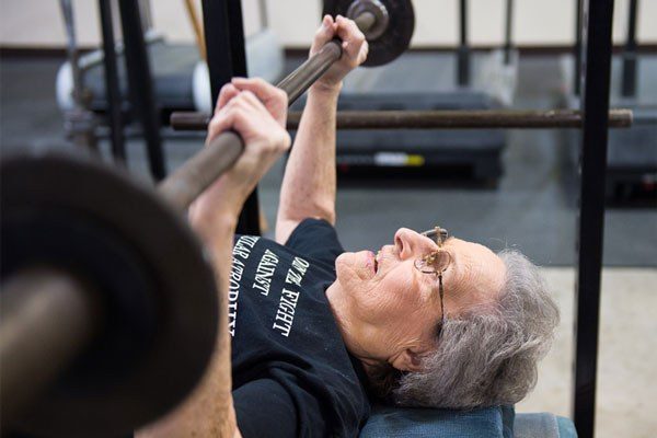 Training the bench press at 90 plus