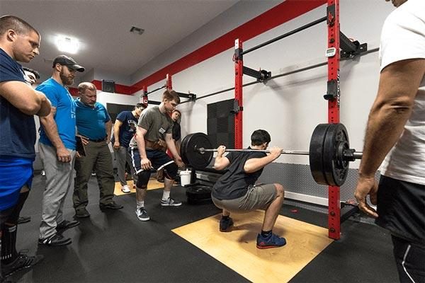 squat at a seminar