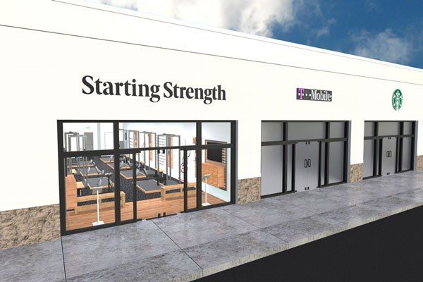 starting strength gym storefront