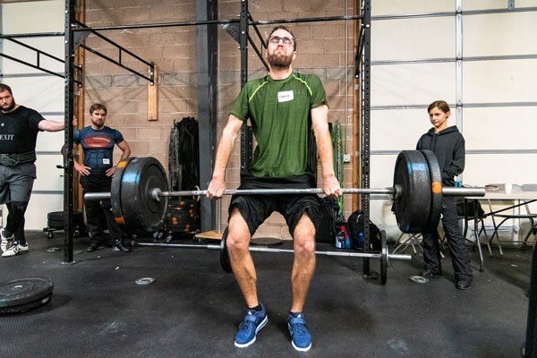 shrug cue in the power clean