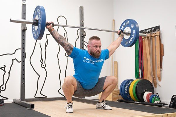 bottom of the squat snatch