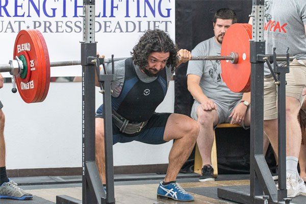 robert santana competition squat