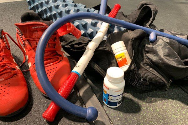 pile of tools to fix soreness caused by a bad program