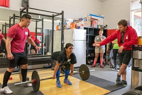 getting the deadlift back over mid-foot