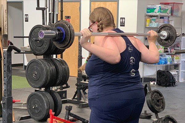 rosemary spellman training the squat