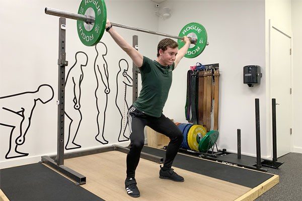 learning the power snatch at starting strength houston