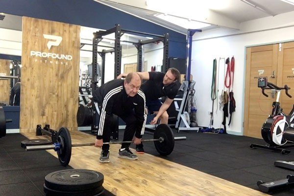 byron coaching the deadlift