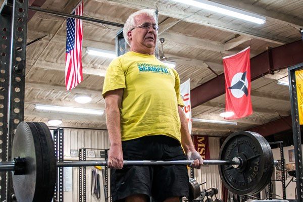 phil ringman locking out a deadlift