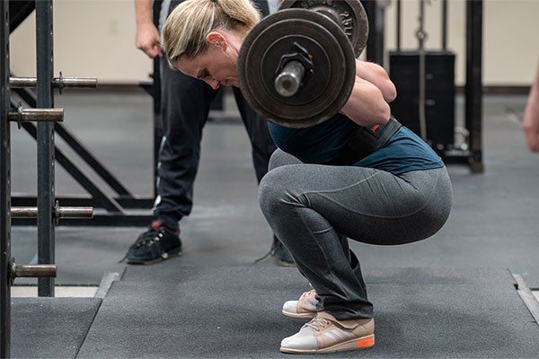 training the squat