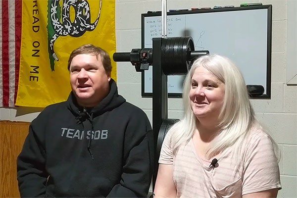 george and deb on how strength training benefited them