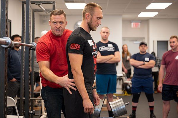 broggi coaching in the gym