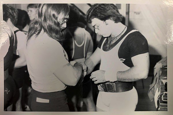 bill starr working with mark rippetoe back in the day