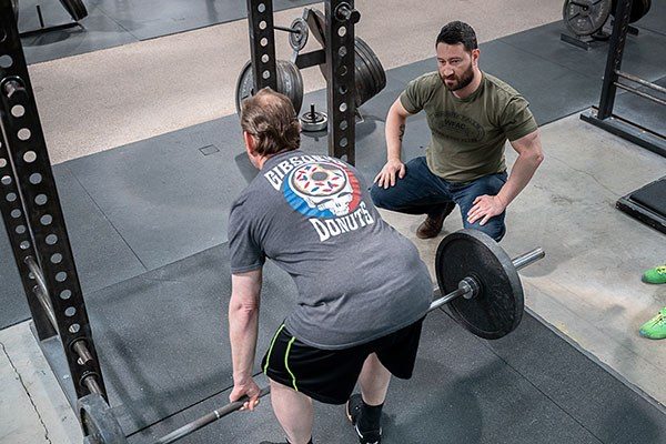 scott acosta coaching at a starting strength seminar