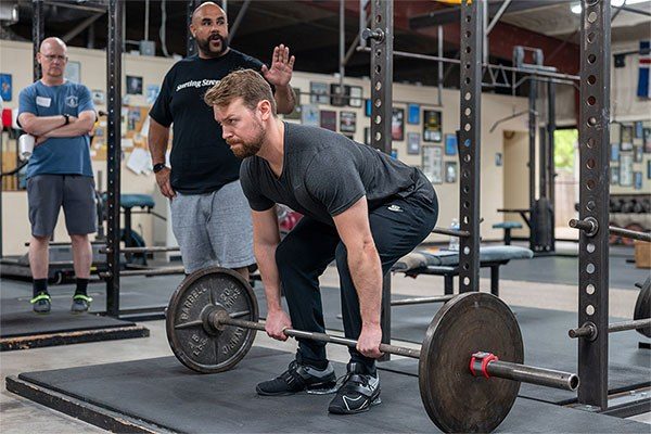 fixing the deadlift setup