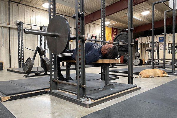 pin bench press