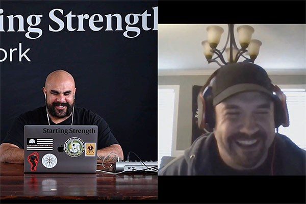 nick delgadillo and andy baker discuss programming on the starting strength network