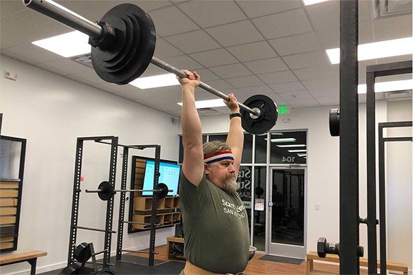 locking out a press at starting strength orlando