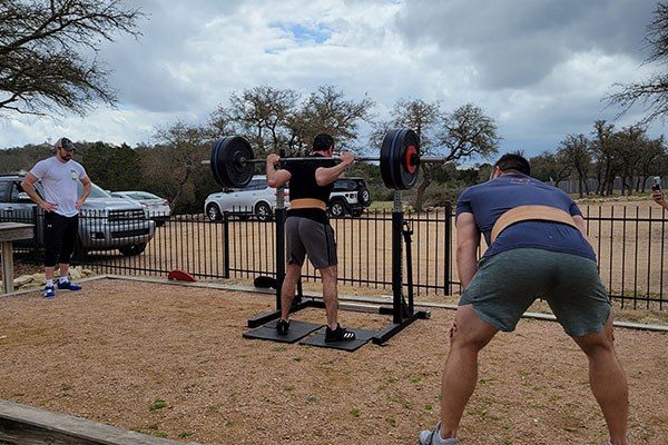 jd shipley coaching a lifter