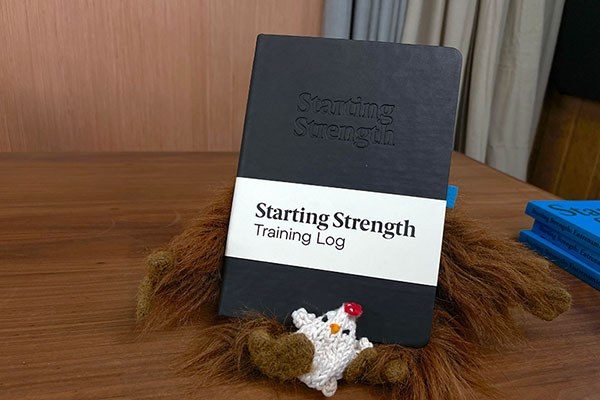 starting strength training log book