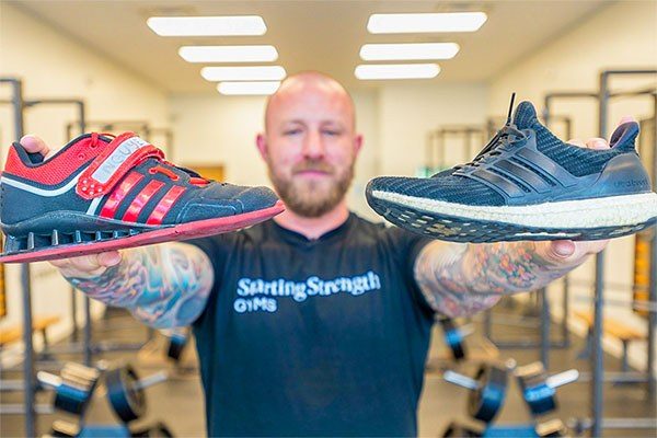 weightlfting shoes vs running shoes