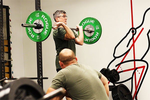 lifter racking a clean