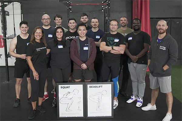 starting strength training camp group photo