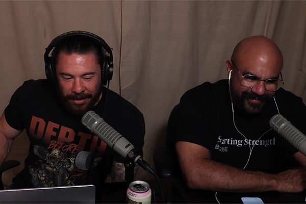 backup singers rusty and nick on starting strength radio
