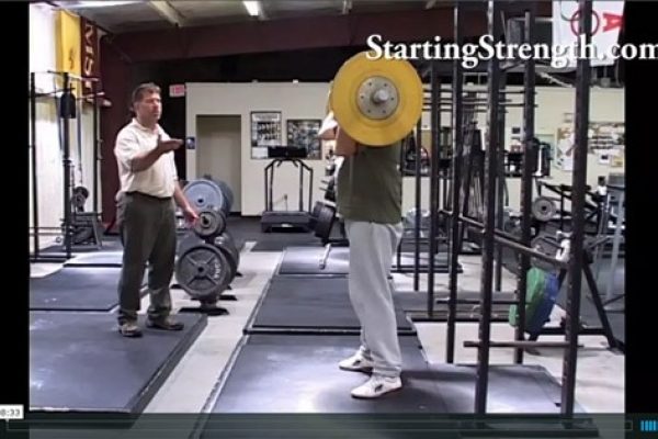 power clean practice instruction