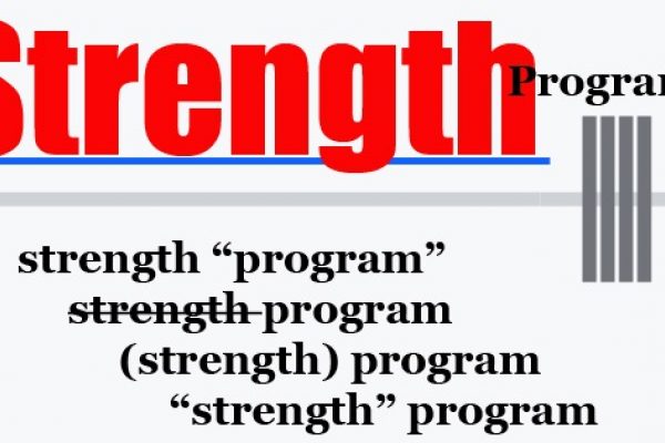 strength program starr