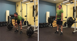 barbell strength rehab