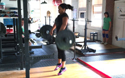 strength training power clean