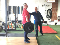 bob learning barbell lifts